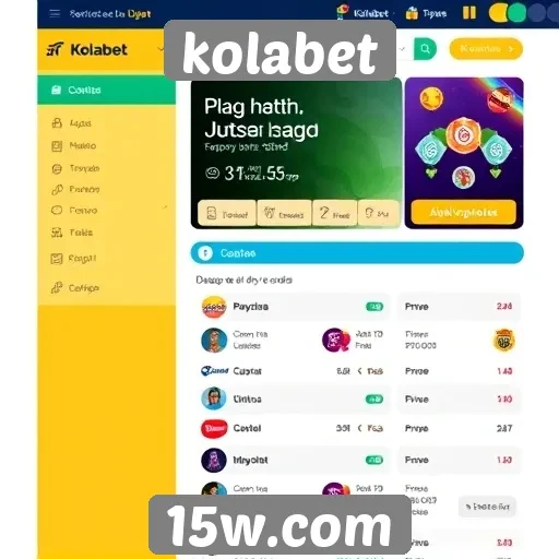 Análise da interface de usuário do Kolabet
